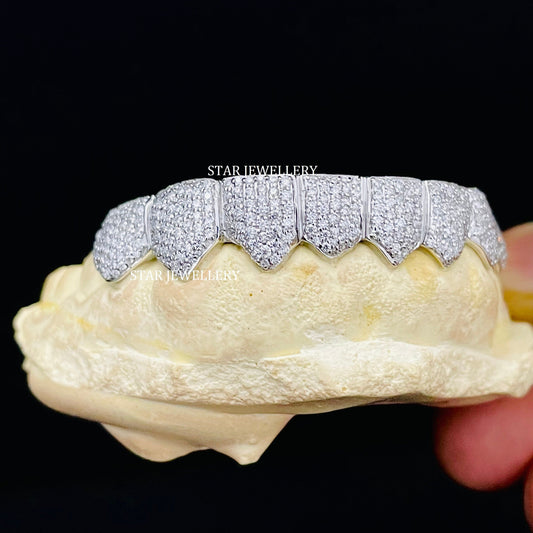VVS Moissanite Icedout Grillz