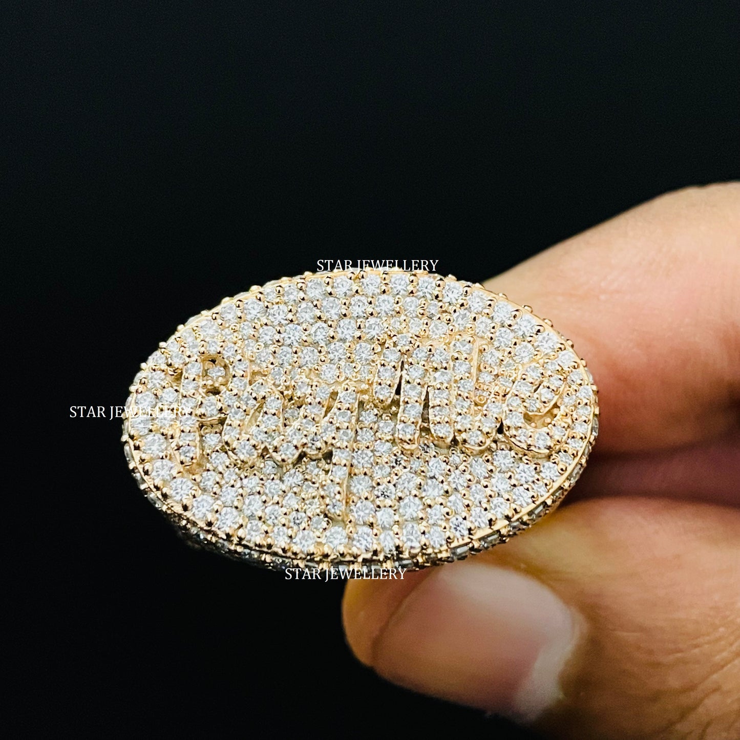 VVS Moissanite Pay Me Ring