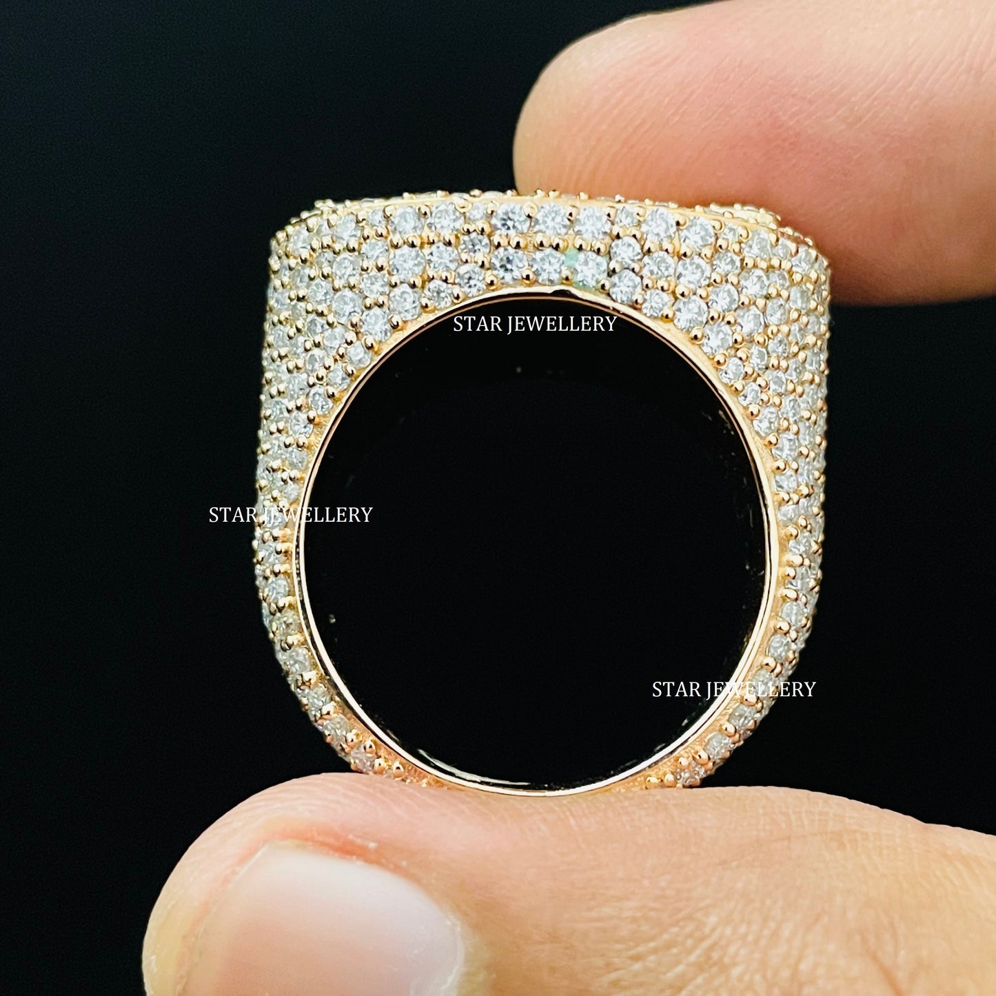 VVS Moissanite Pay Me Ring