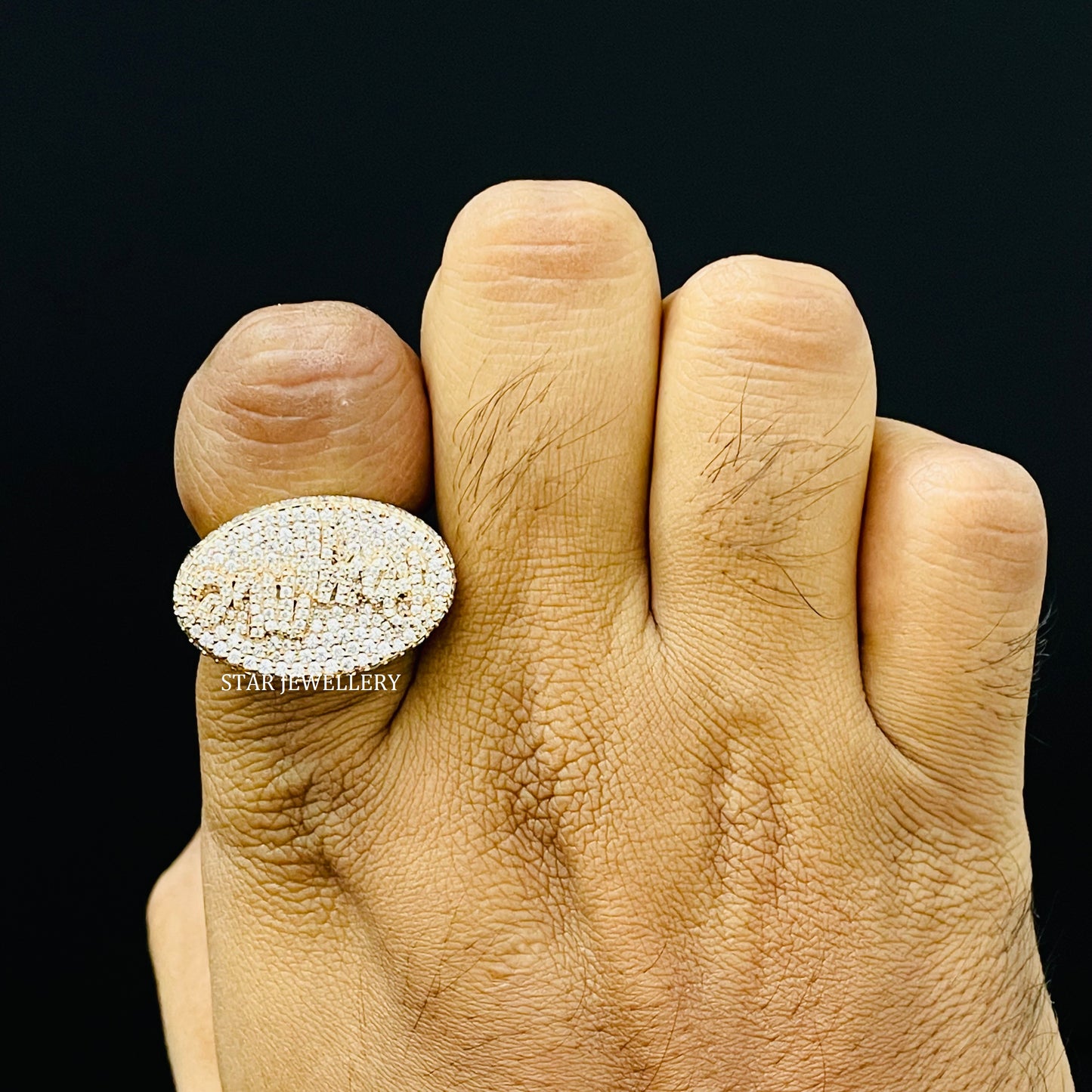 VVS Moissanite Pay Me Ring