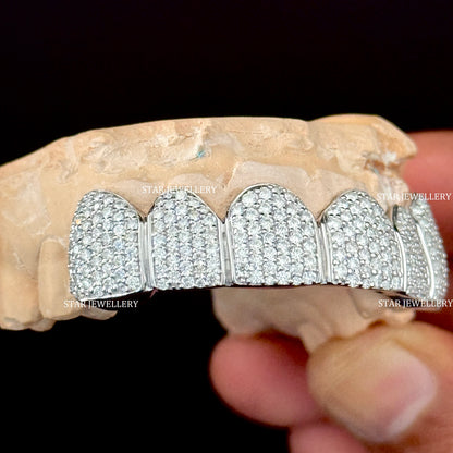 VVS Moissanite Icedout Grillz