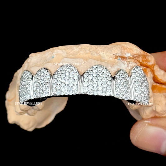 VVS Moissanite Icedout Grillz