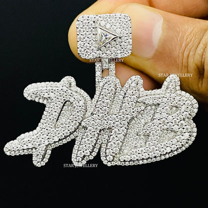 VVS Moissanite Hip Hop Icedout Pendant